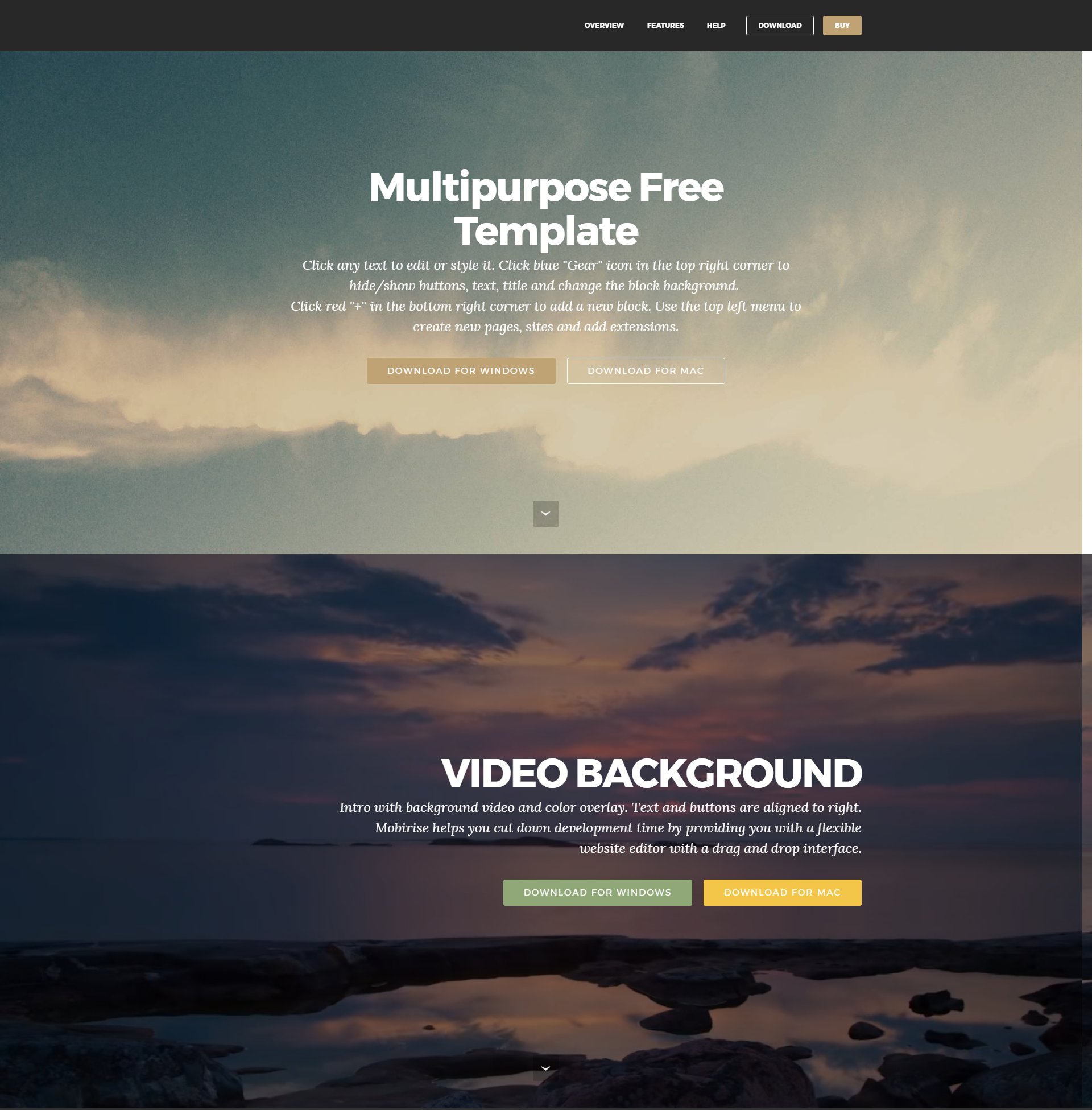 Free Bootstrap Templates