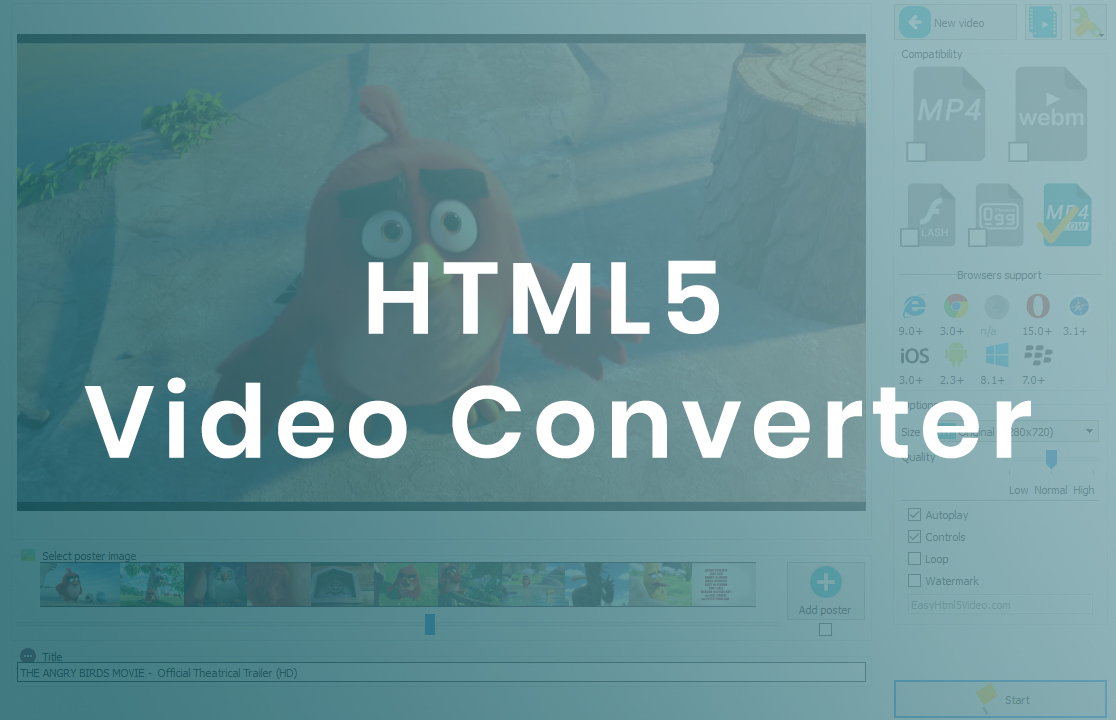 MP4 to HTML5